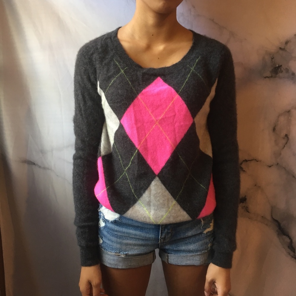 Argyle sweater